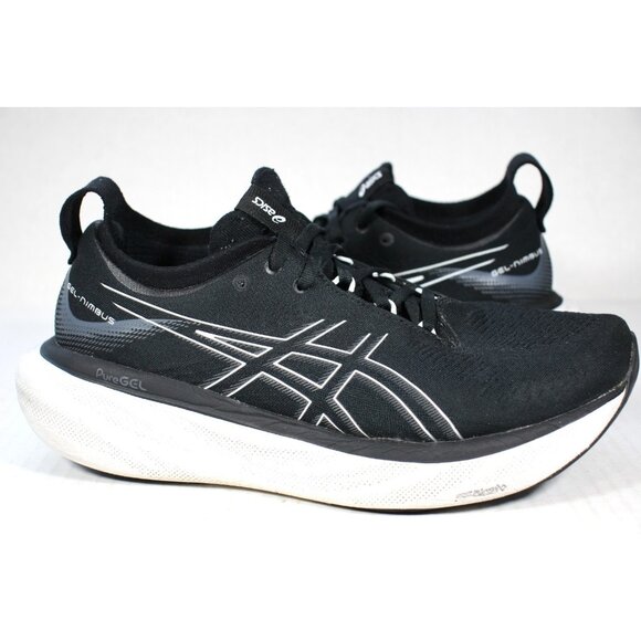 Asics Gel Nimbus 25 Runnings Shoes Mens 10 H917 - Picture 1 of 8